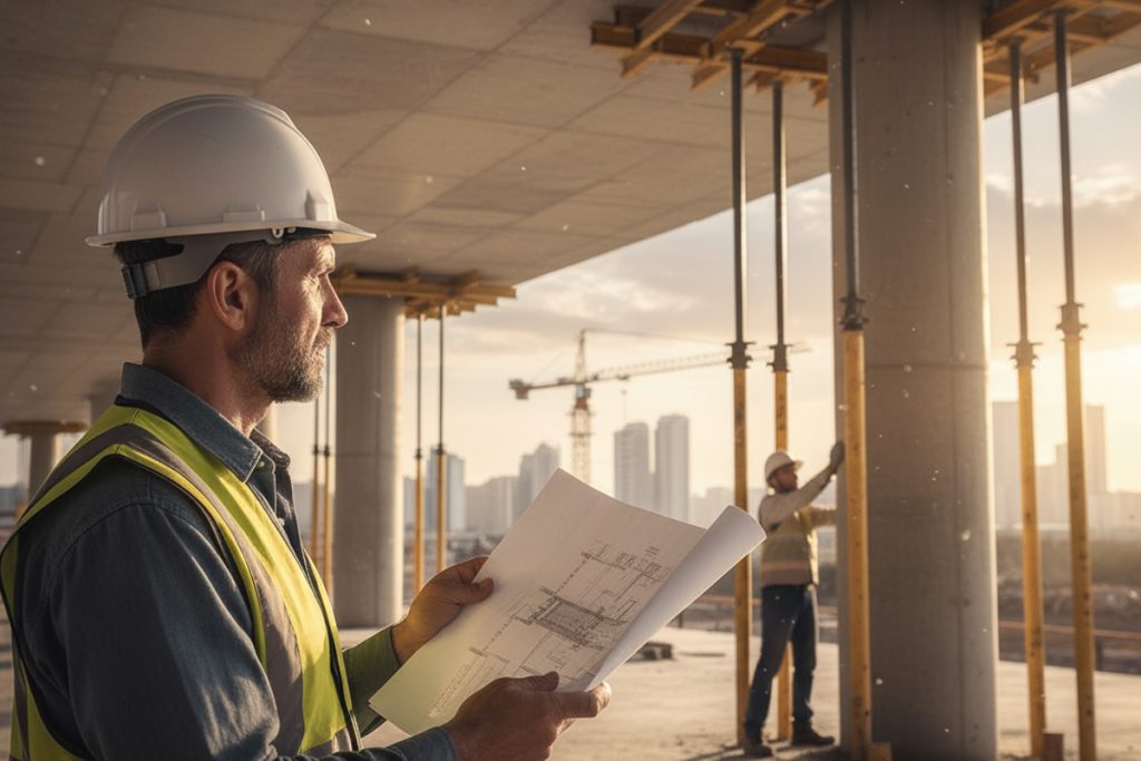 زمان برداشتن شمع‌ها و پایه‌های اطمینان